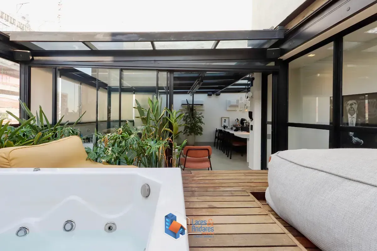Imagem Cobertura para venda em Perdizes com 1 quarto, sendo 1 suíte, 157m²