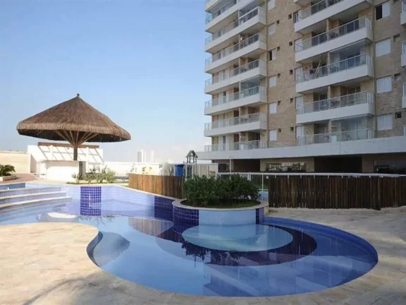 Imagem Apartamento com 2 dorms, Mirim, Praia Grande - R$ 565 mil, Cod: 1293