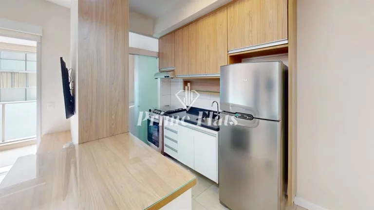 Imagem Flat disponível para locação no Condomínio Add Nova Berrini, com 33m², 1 dormitório e 1 vaga