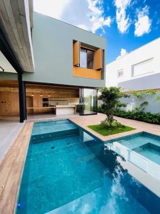 Imagem Casa de condomínio à venda, no Residencial Olivito, em Franca, Residencial Olivito, com 4 quartos, 304m2