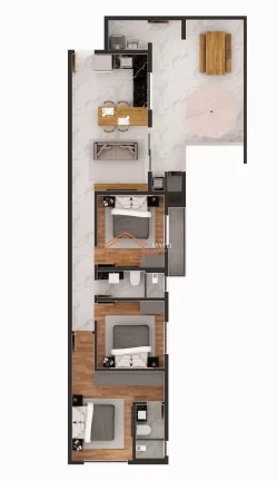 Imagem APARTAMENTO RESIDENCIAL em JOINVILLE - SC, BUCAREIN