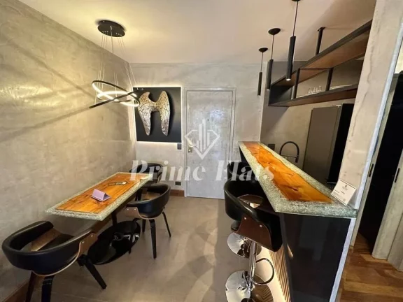 Imagem Flat disponível para venda no Flat London Residence Service no Jardim Paulista, com 42m², 1 dormitório e 1 vaga de garagem