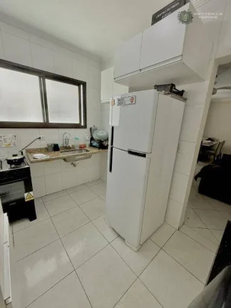 Imagem Apartamento com 1 dormitório à venda, 57 m² por R$ 349.000 - Vila Guilhermina - Praia Grande/SP