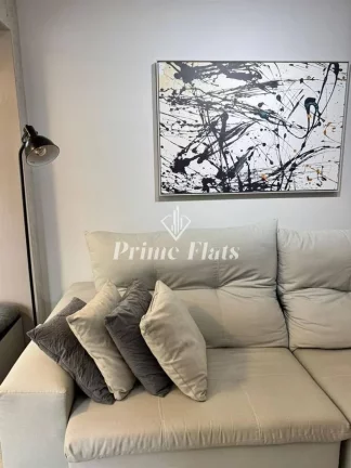 Imagem Flat disponível para locação no Saint Charles Residence Service na Vila Nova Conceição, com 42m², 1 dormitório e 1 vaga