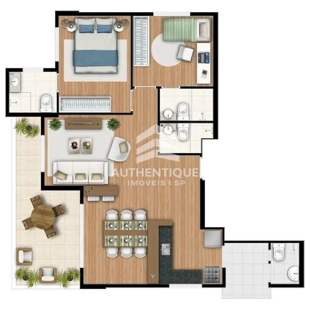 Imagem Estilo Jardim América - Apartamento à venda em São Paulo/SP