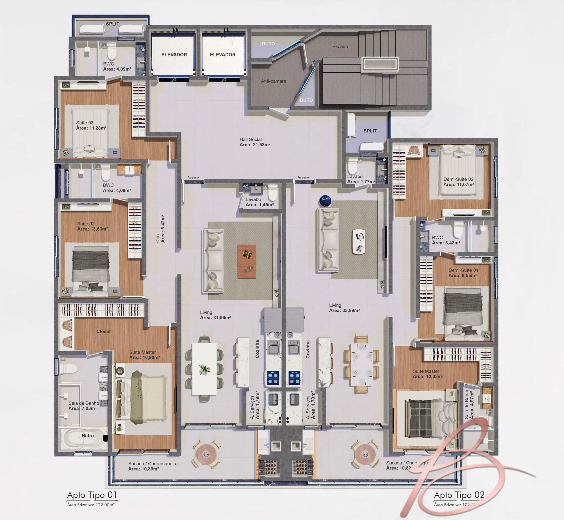 Imagem Apartamento em Fazendinha, Itajaí/SC