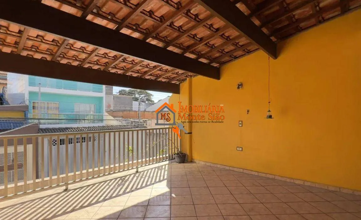 Imagem Sobrado com 4 dormitórios à venda, 200 m² por R$ 636.000 - Vila Nossa Senhora de Fátima - Guarulhos/SP