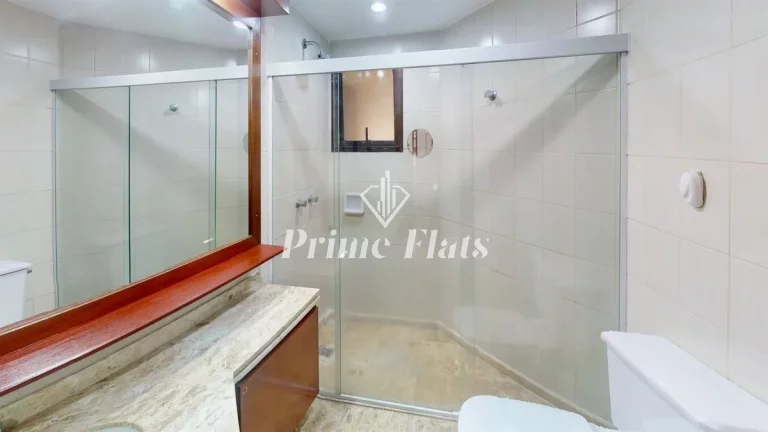Imagem Flat disponível para locação no The Sutton House com 120m², 3 dormitórios e 2 vagas de garagem