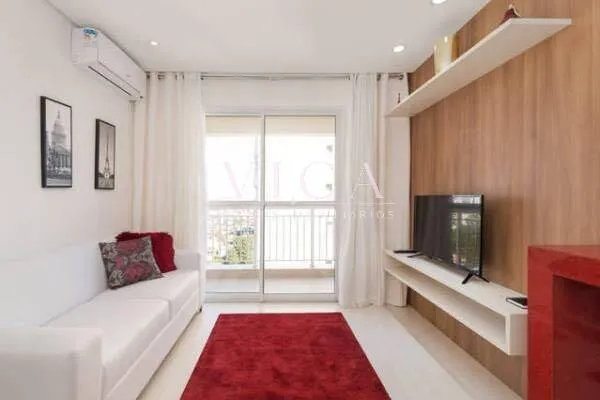Imagem HIT Alphaville|Apartamento mobiliado 1 dormitório, 50 m² venda e aluguel