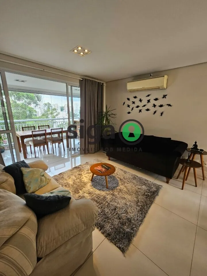 Imagem Apartamento com 138m2, 3 suites e 2 vagas, à venda na Vila Andrade.