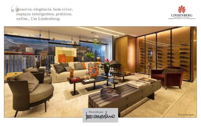 Imagem Apartamento Lindenberg com 3 suítes à venda, 147 m² por R$ 4.260.400 - Itaim Bibi - São Paulo/SP