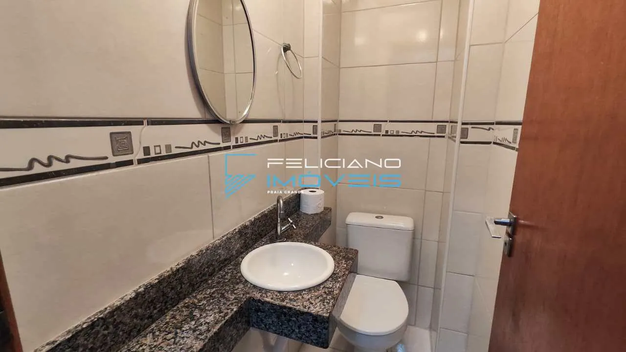 Imagem Apartamento com 3 quartos, Aviação, Praia Grande - R$ 850 mil, Cod: 7110