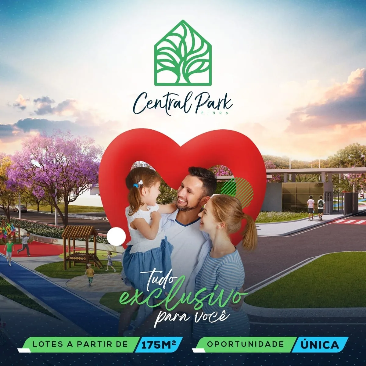 Foto do imóvel Terreno à venda 185M², Parque Lago Azul, Pindamonhangaba - SP | Condomínio Central Park Pinda