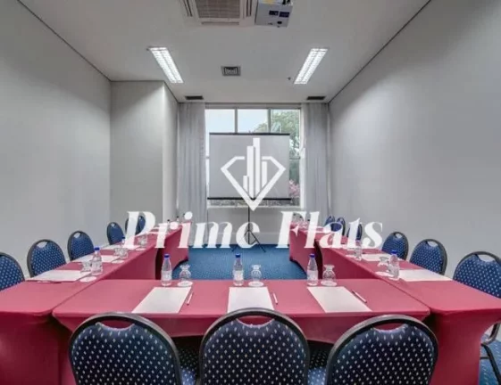 Imagem Flat disponível para venda no Hotel Transamérica Berrini, com 34m², 1 dormitório e 1 vaga de garagem