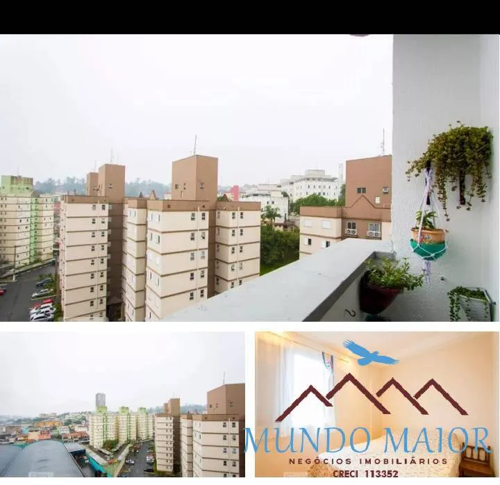 Imagem Apartamento com 3 Quartos à venda, 60m² - 1 vaga - 9.Andar - Vila Luzita!!