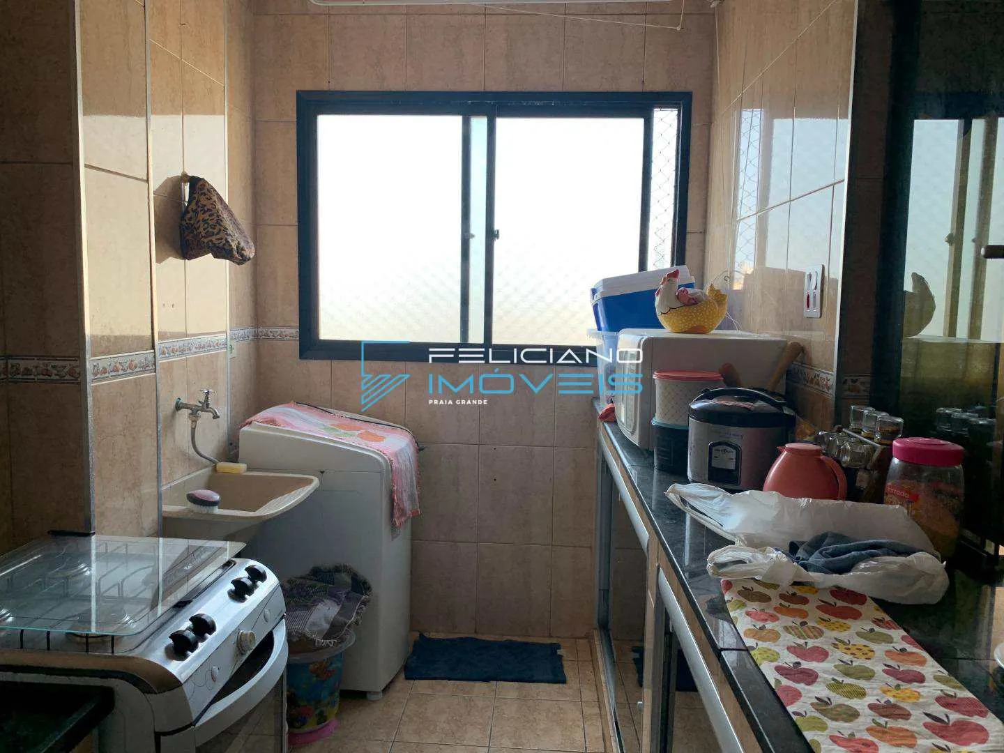 Imagem Apartamento com 2 quartos, Guilhermina, Praia Grande - R$ 424 mil, Cod: 5959
