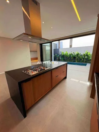 Imagem Casa de condomínio à venda, no Veredas, em Franca, Parque Universitário, com 3 quartos, 215m2