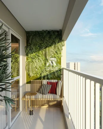 Imagem Vila do Paraíso – O privilégio de morar a 300m do mar, com tudo ao seu alcance! Apartamentos 02 quartos área lazer completa!
