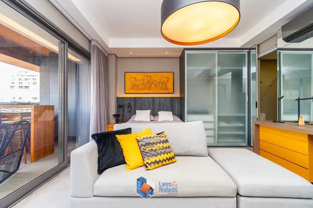 Imagem Apartamento para venda em Brooklin Paulista com 1 quarto, 41m²