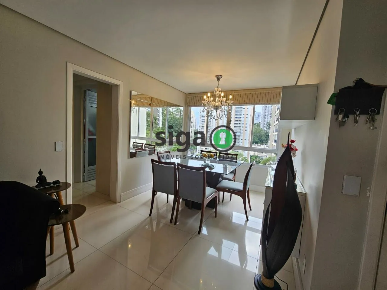 Imagem Apartamento com 138m2, 3 suites e 2 vagas, à venda na Vila Andrade.