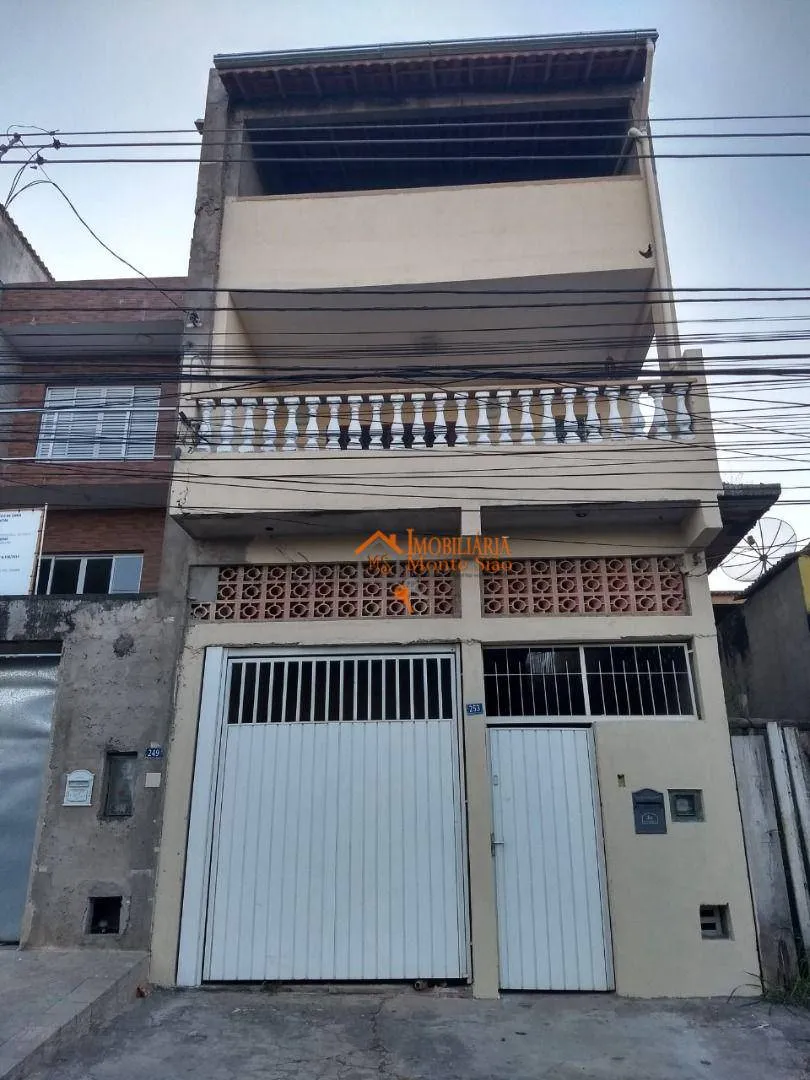 Imagem Sobrado com 3 dormitórios à venda, 245 m² por R$ 424.000,00 - Jardim Santa Lídia - Guarulhos/SP