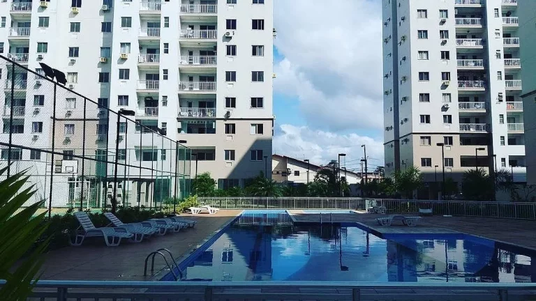Foto do imóvel APARTAMENTO DE 3/4 SENDO 1 SUITE E VARANDA 2 VG VERANO RESIDENCIAL CLUBE - AUGUSTO MONTENEGRO ANDAR ALTO 2 VAGAS perto de colégios e farmácias shopp