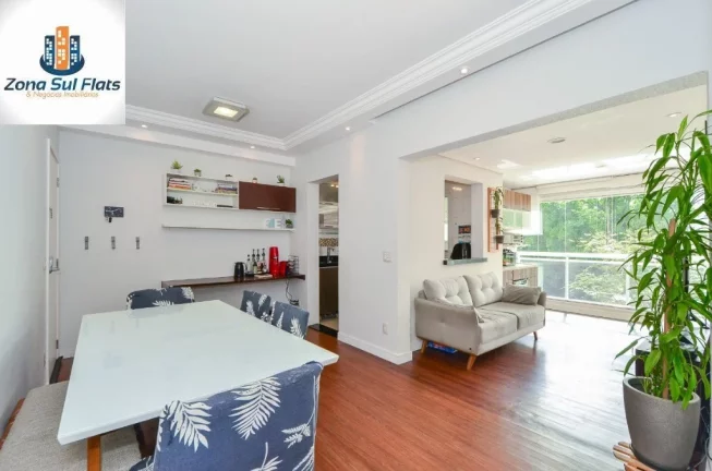 Foto do imóvel Apartamento à Venda Em Santo Amaro Com 2 Dormitórios Sendo 1 Suíte e 2 Vagas em RUA CONDE DE ITU