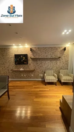 Imagem Apartamento Mobiliado à Venda Na Vila Olímpia Com 2 Dormitórios Sendo 1 Suíte e 1 Vaga