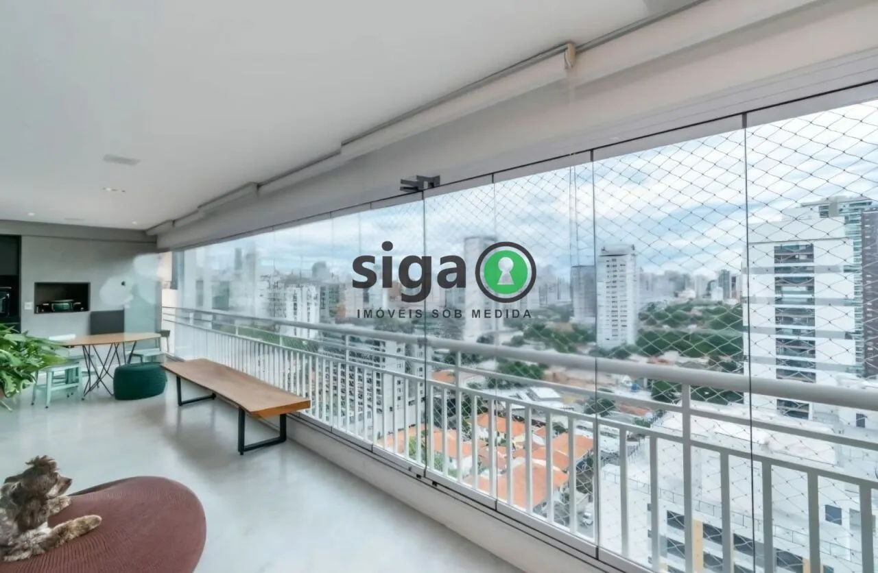 Imagem Apartamento à Venda no Brooklin - 156 m² | 3 Suítes | 3 Vagas | Alto Padrão
