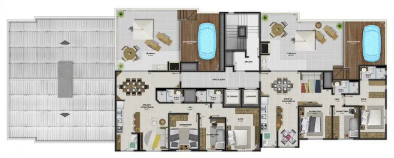 Imagem Apartamento com 3 Quartos à Venda, 86 m² em Próspera - Criciúma