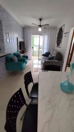 Imagem Apartamento com 2 dormitórios à venda, 80 m² por R$ 500.000,00 - Real - Praia Grande/SP