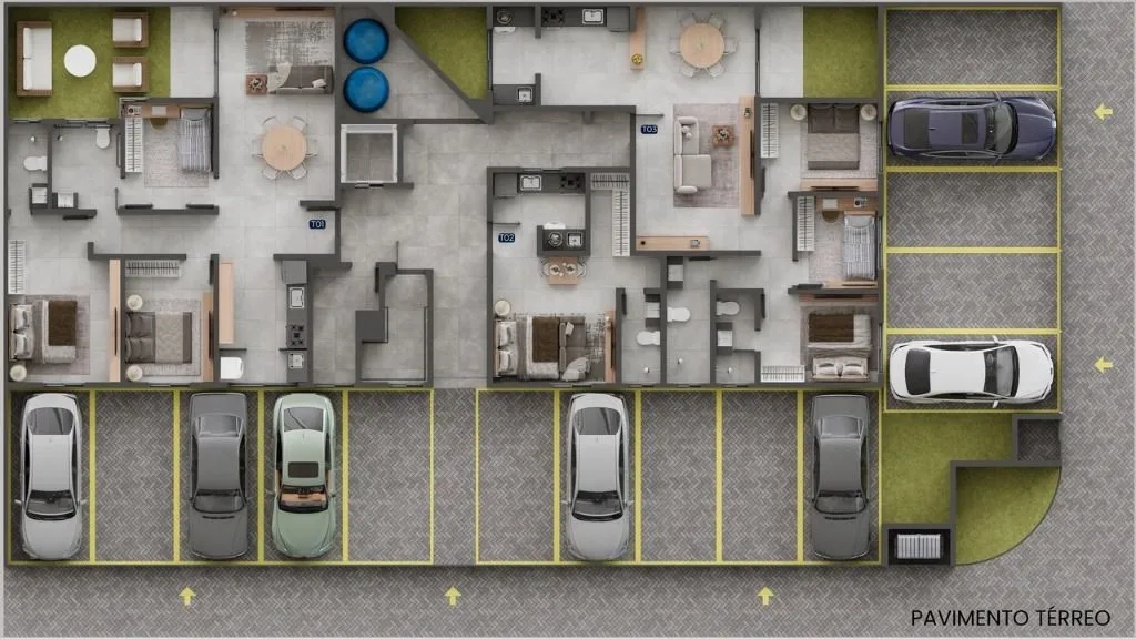 Imagem Apartamento com 3 dormitórios à venda, 90 m² por R$ 621.999,00 - Bancários - João Pessoa/PB