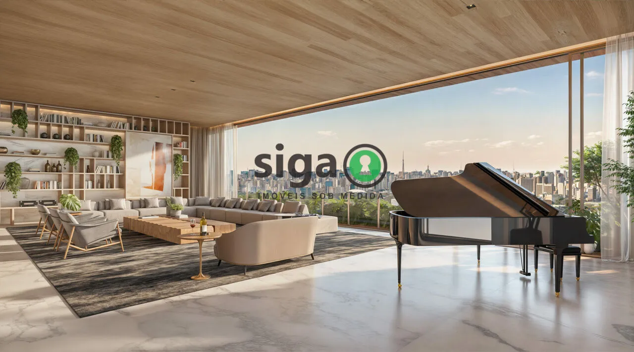 Imagem Apartamento de Alto Padrão à Venda Frente ao Parque Ibirapuera ? 373m², 4 Suítes, 5 Vagas