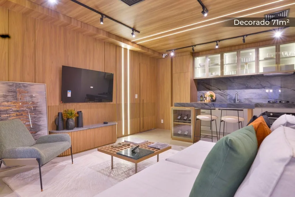 Imagem Um projeto que oferece uma ampla variedade de apartamentos, cada um com sua própria personalidade. ...