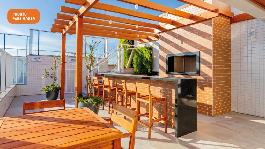 Imagem Apartamento 2 Dormitórios com Vaga Dupla e cond com infraestrutura no Rooftop