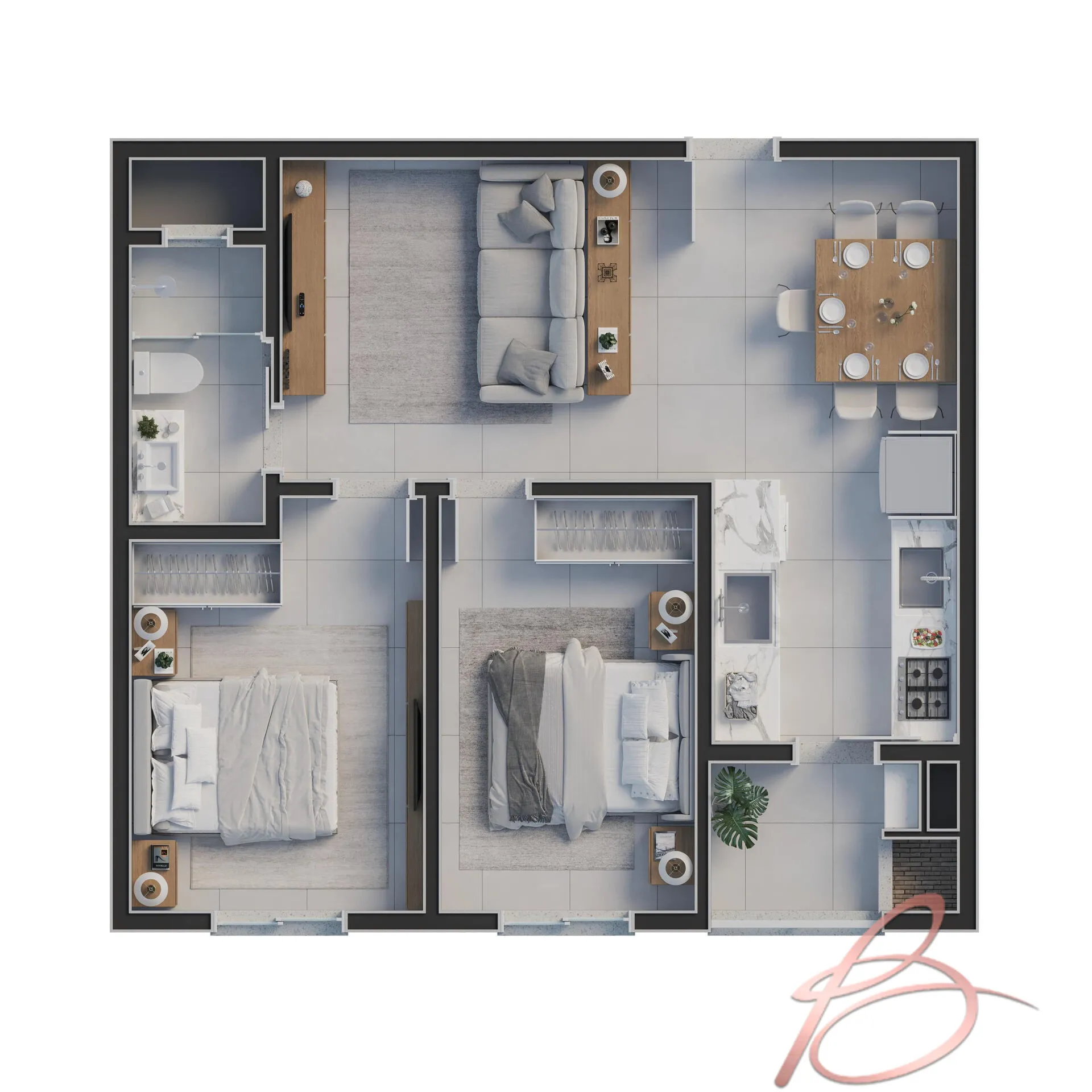 Imagem Apartamento Alto Padrão em Praia Brava de Itajaí, Itajaí/SC