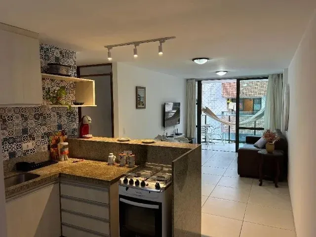 Imagem Apartamento mobiliado com 2 quartos, lazer panorâmico e excelente localização no Cabo Branco, a poucos metros da praia.