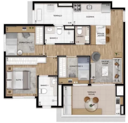 Imagem APARTAMENTO RESIDENCIAL em São Paulo - SP, Vila Cruzeiro