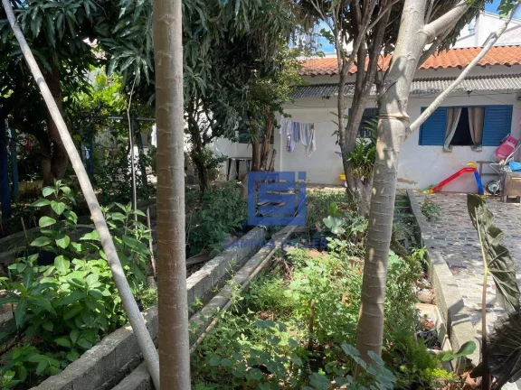 Imagem Casa térrea com garagem + edícula. Total 3 quartos, 3 banheiros, amplo quintal com árvores frutíferas.