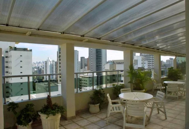 Imagem Flat disponível para locação no Saint Charles Residence Service, com 90m², 1 dormitórios e 1 vaga de garagem