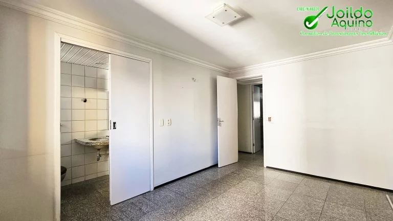 Imagem 3 Suítes com Closet e Hidro, Varandão – Meireles - 3 quadras da beira-mar.