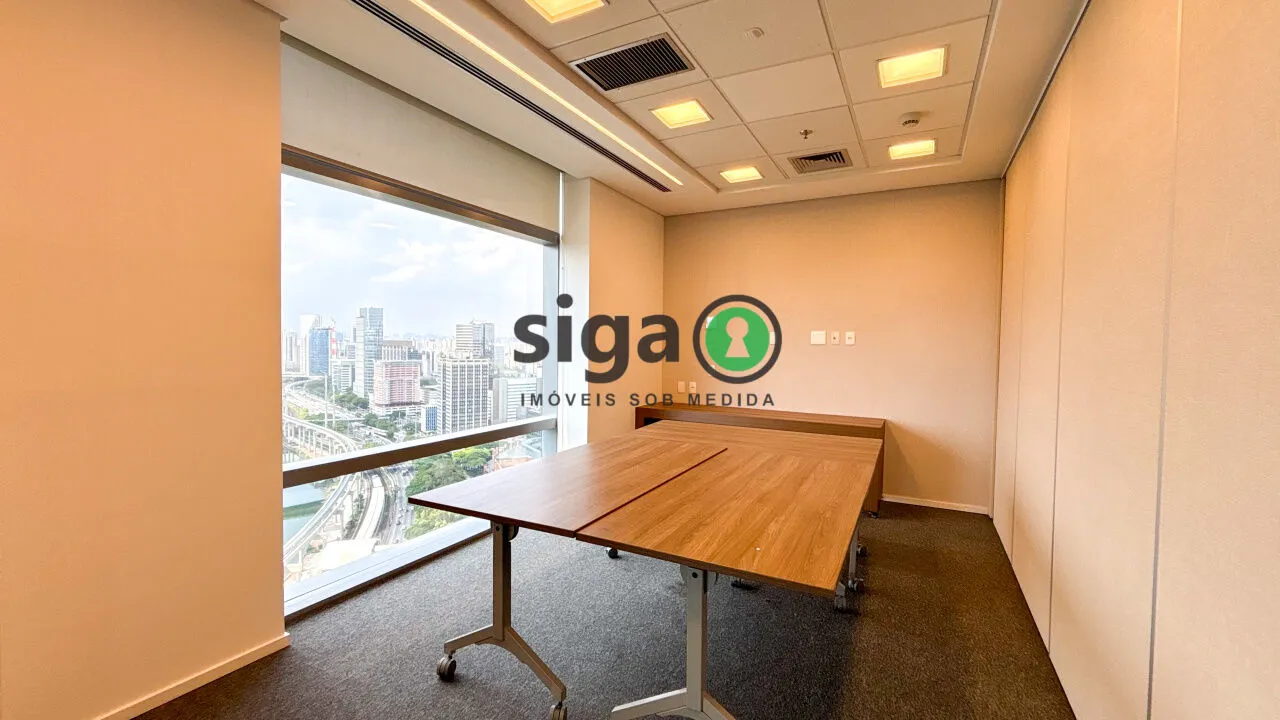 Imagem Laje Corporativa Mobiliada AAA | 1.473 m² | Alto Padrão