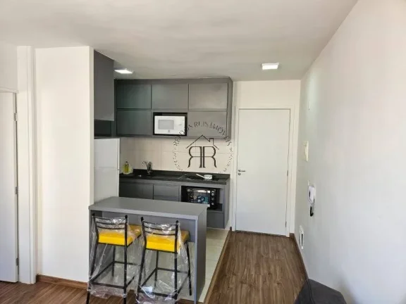 Imagem Ótimo apartamento mobiliado, em andar alto, com lazer completo a 50m do metrô Bresser Mooca.