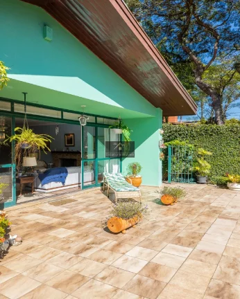 Imagem CASA TÉRREA GRANJA JULIETA 256,00 M ÁREA CONSTRUÍDA 4 QUARTOS 1 DELES SUÍTE 3 SALAS LAREIRA QUINTAL ENSOLARADO 2 VAGAS 50 METROS PQ. SEVERO GOMES