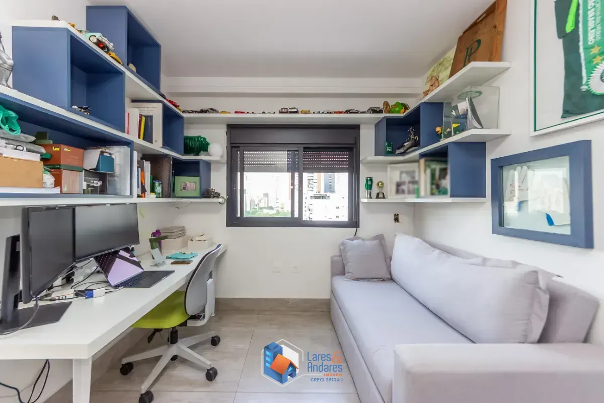 Imagem Apartamento para venda em Campo Belo com 2 quartos, sendo 2 suítes, 105m²