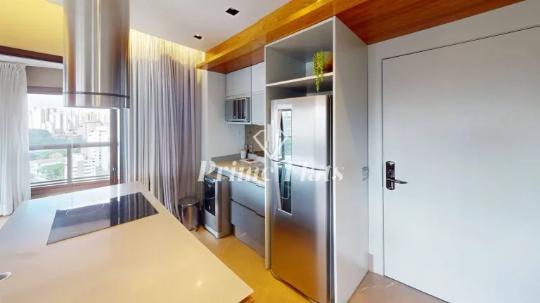 Imagem Flat disponível para locação no Cyrela by Pininfarina no Itaim Bibi, com 96m², 1 dormitório e 4 vagas