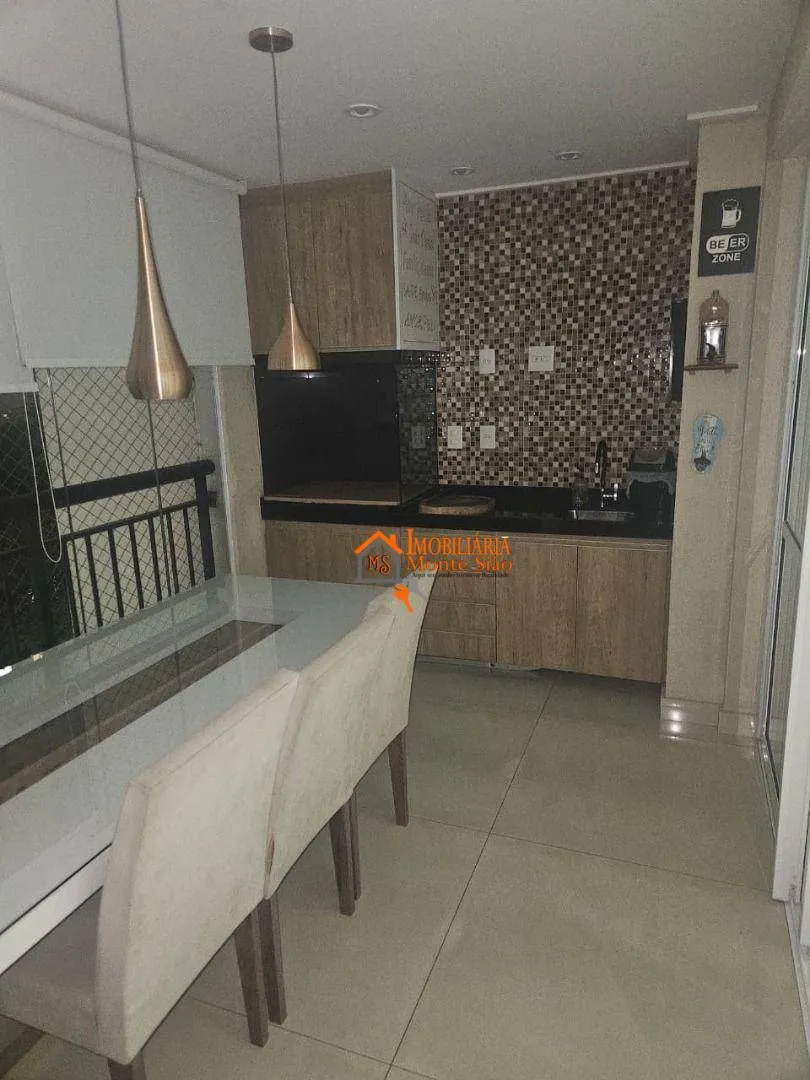 Imagem Apartamento com 2 dormitórios para alugar, 86 m² por R$ 6.565,00/mês - Picanço - Guarulhos/SP
