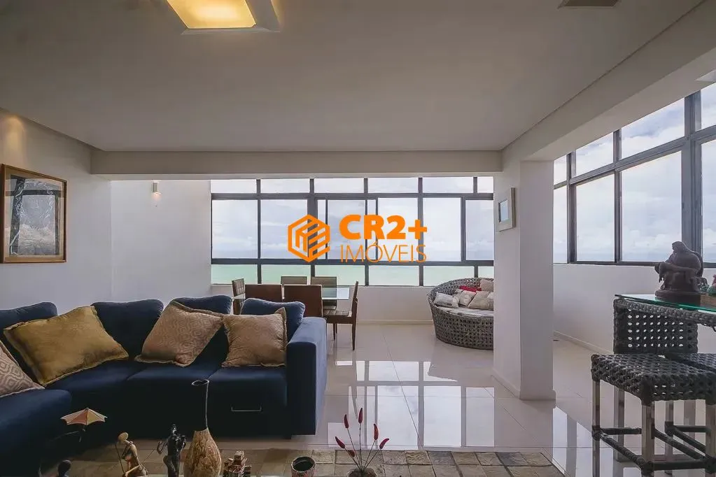 Imagem Cobertura a Venda 400m² com 4 Quartos, 2 Suítes + Dce e Piscina a Beira Mar - PO