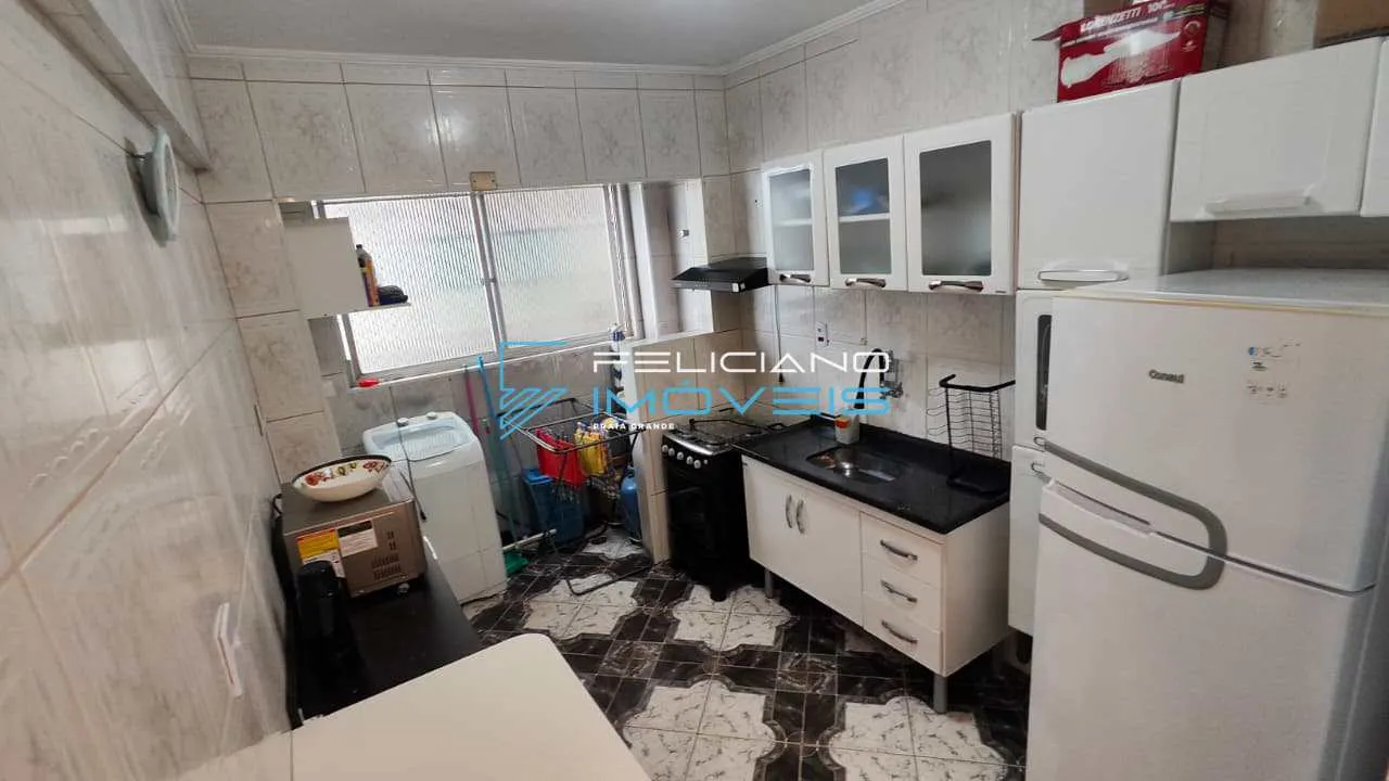 Imagem Apartamento com 2 quartos, Aviação, Praia Grande - R$ 480 mil, Cod: 7493