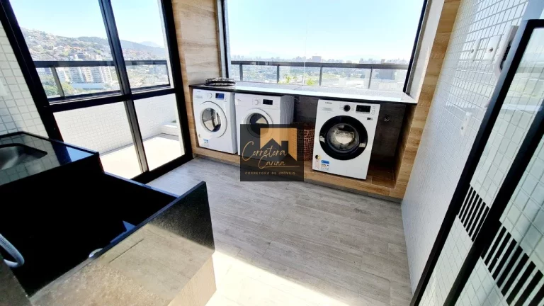 Imagem Studio no 11º andar com 50,35² privativos, porta com abertura digital! Amplo espaço para sala de ...